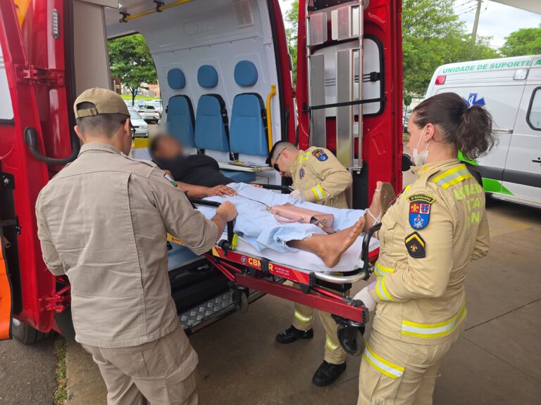 Ultima hora: Mulher sofre queimaduras em 80% do corpo após explosão de viatura em Valongo